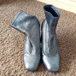 Senso Metallic Heeled Boots